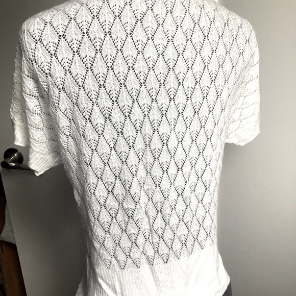 SMARTSET | Short Sleeves Cardigan | Lightweight | Cute Design | XS - Picture 5 of 7